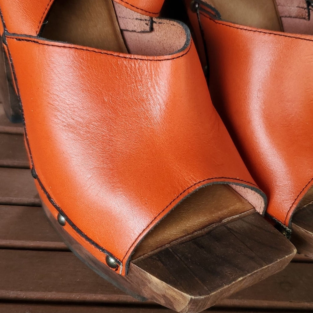 Fluevog Faith Faith Clogs Platform Heels Vogs